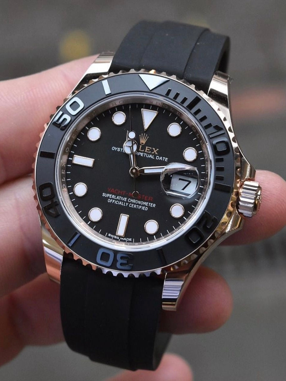 Rolex watch Master {silicone starps}