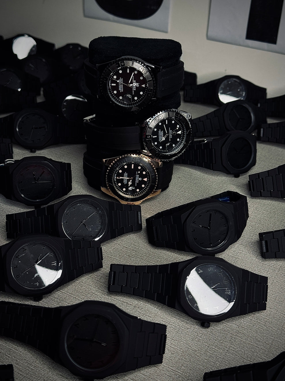 BIG OFF ROLEX MASTER   [ BLACK AURA ]